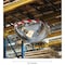Global Industrial Full Dome Acrylic Warning Mirror, Indoor, 36 in Dia., 360 Degree Angle, Mounting Hardware Included 670563 - alternate 3
